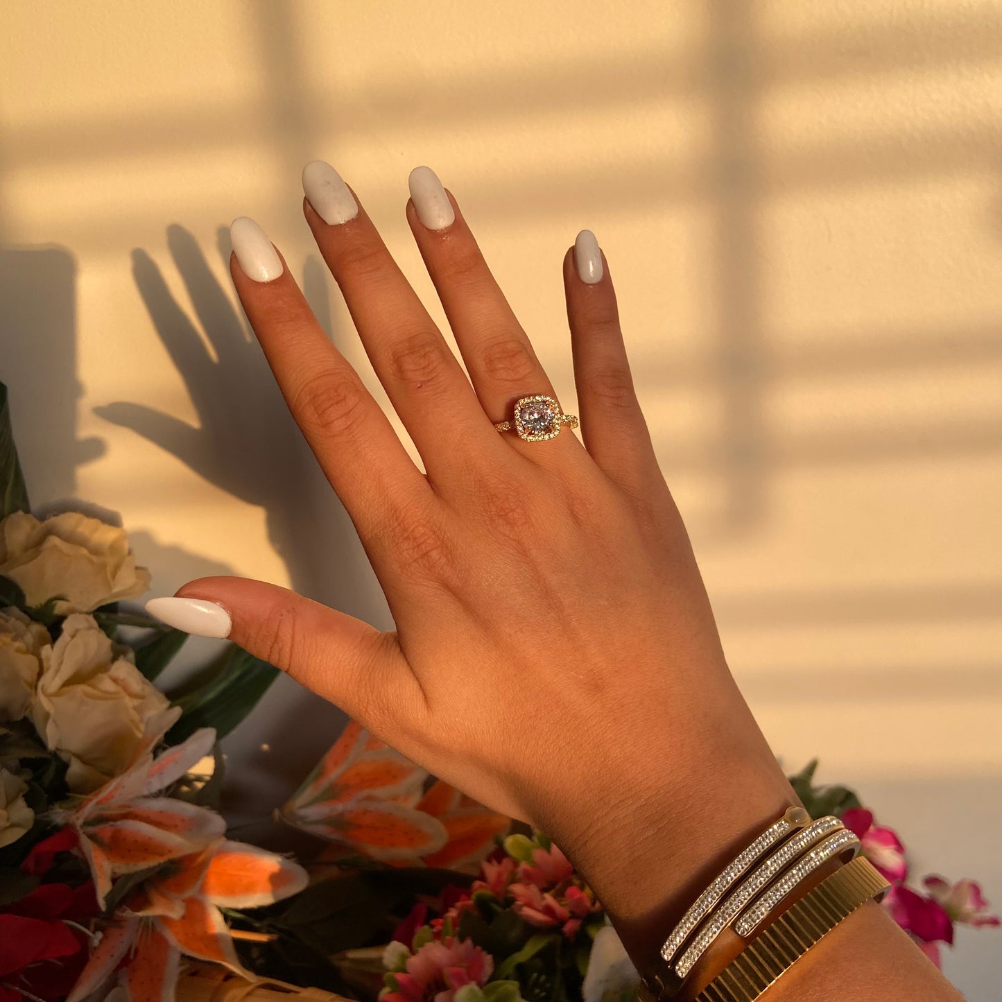 Statement Solitaire Ring - For Women