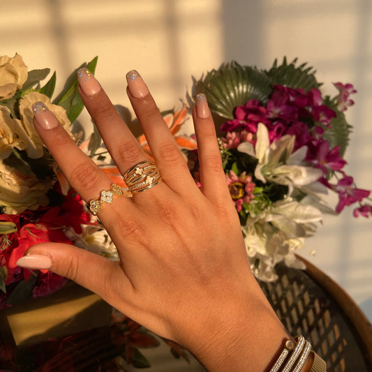 Clover Rings (Pack of 2) - For Women