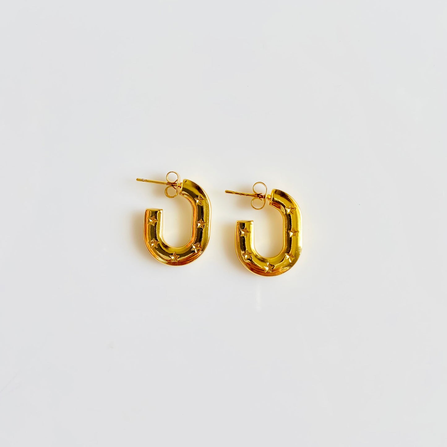 Tara Hoops (Stainless Steel)