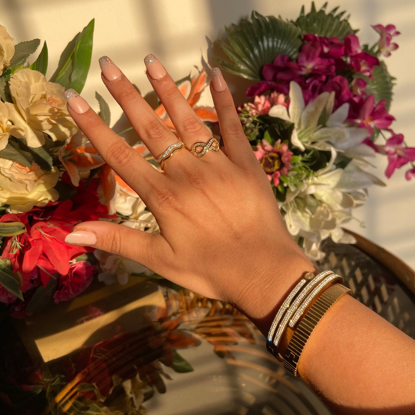 Daizy Rings (Pack of 2) - For Women