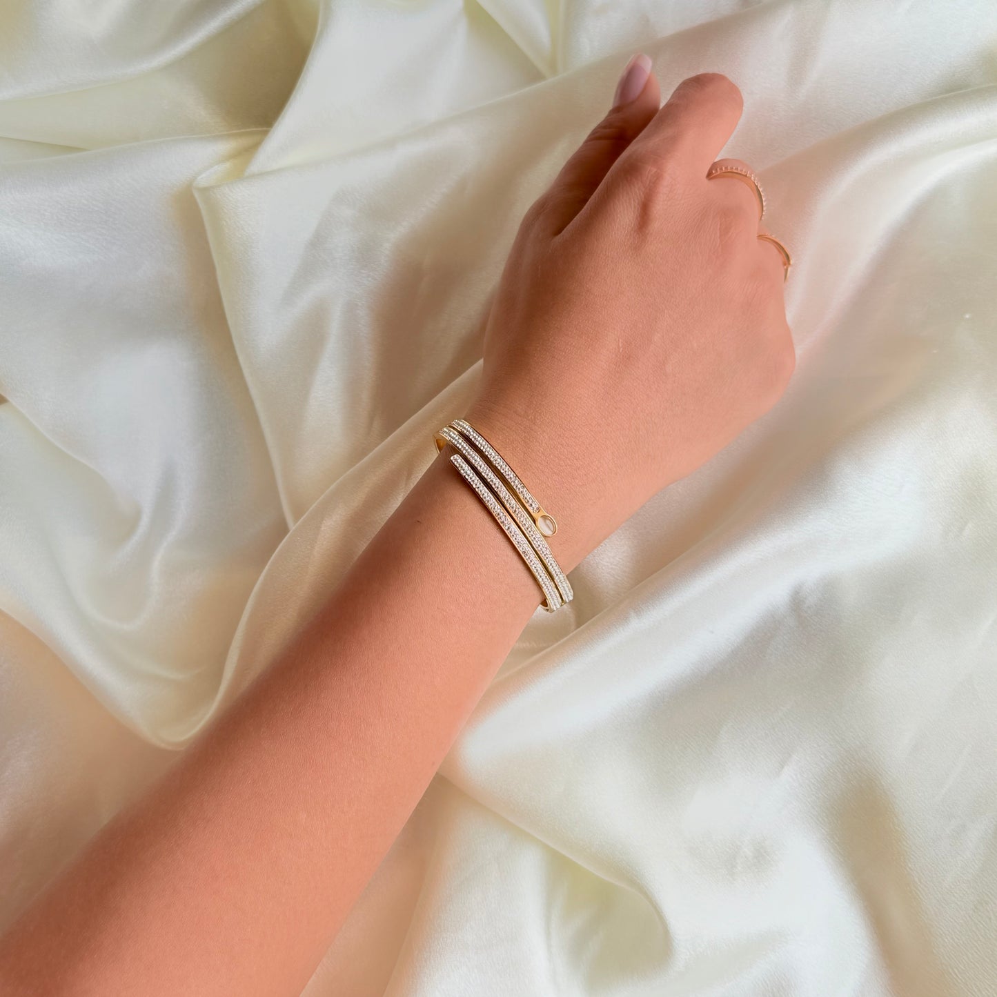 Everly Studded Cuff - For Women
