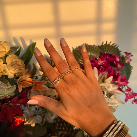 Leah Rings (Pack of 3) - For Women