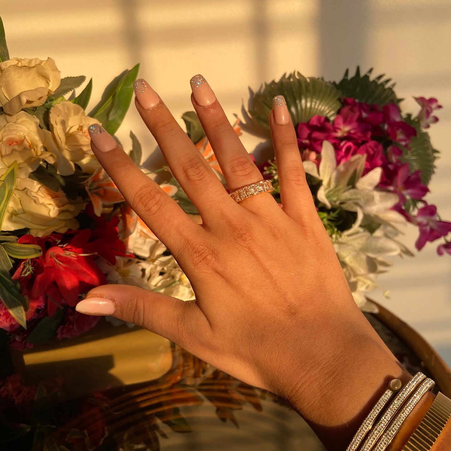 Alana Studded Ring - For Women
