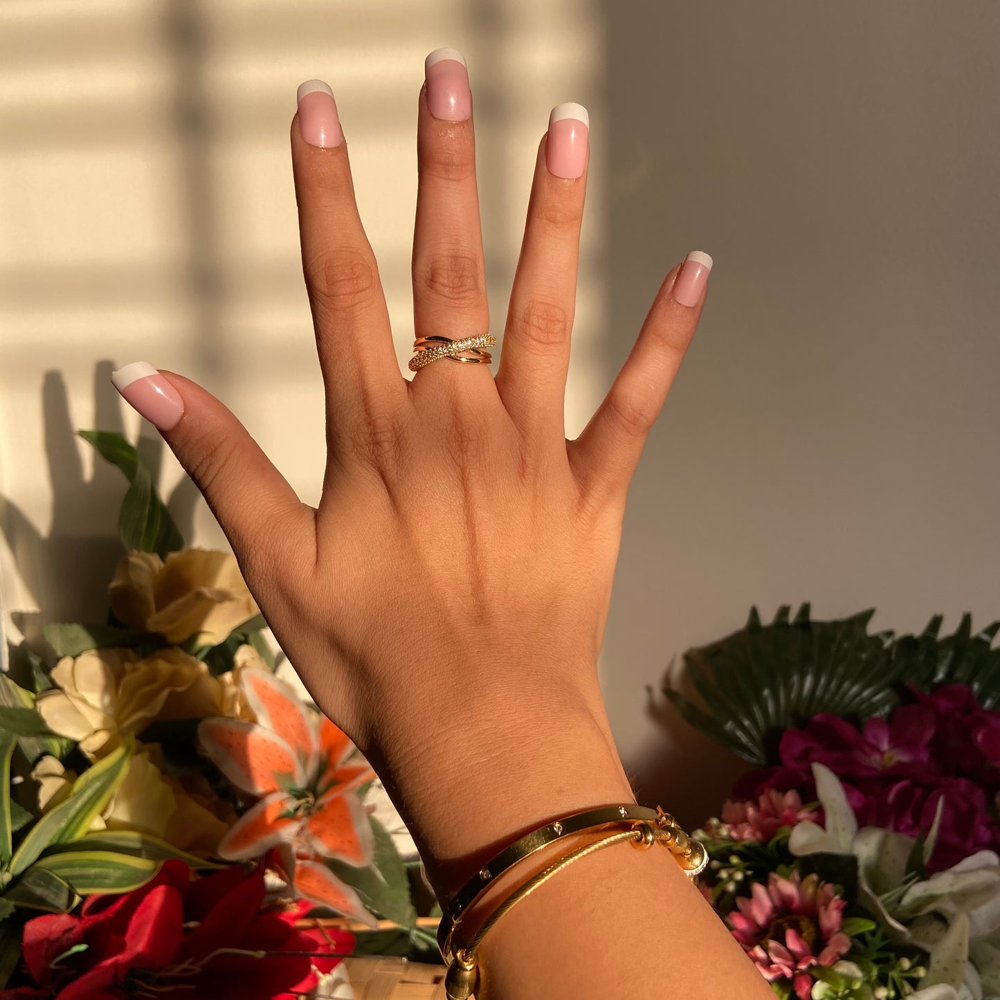 Twisted Bold Diamond Ring - For Women