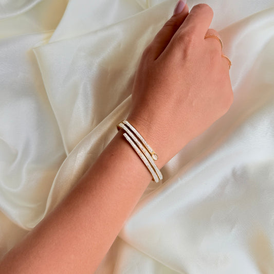 Everly Studded Cuff - For Women