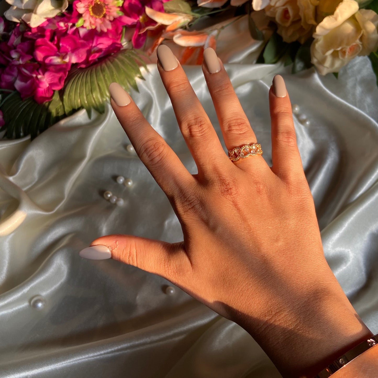Eris Studded Ring - For Women