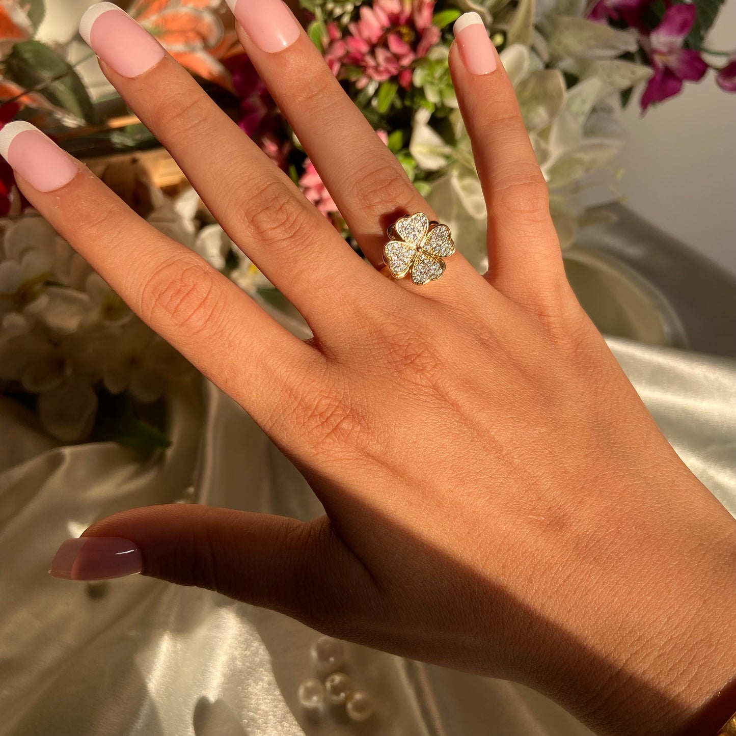 Flora Rotating Ring - For Women