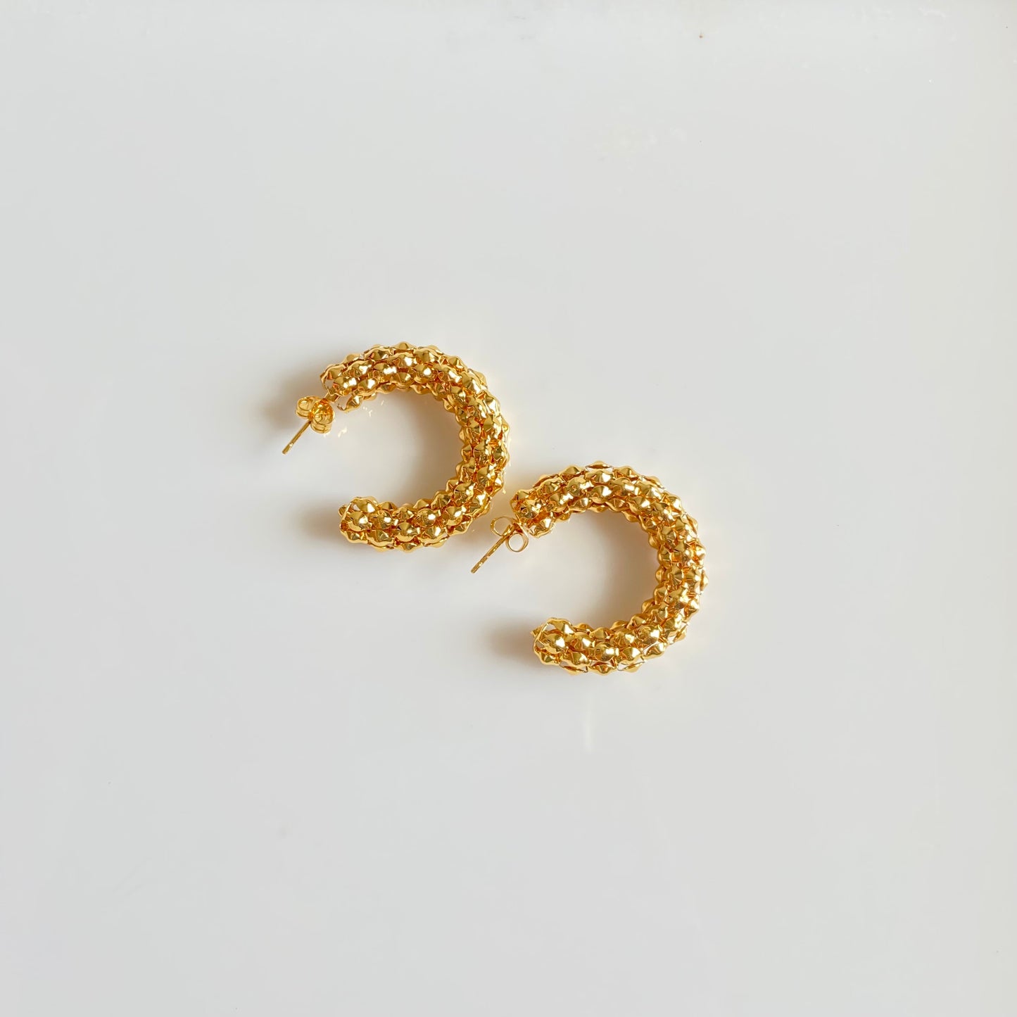 Kira Hoops (Stainless Steel)