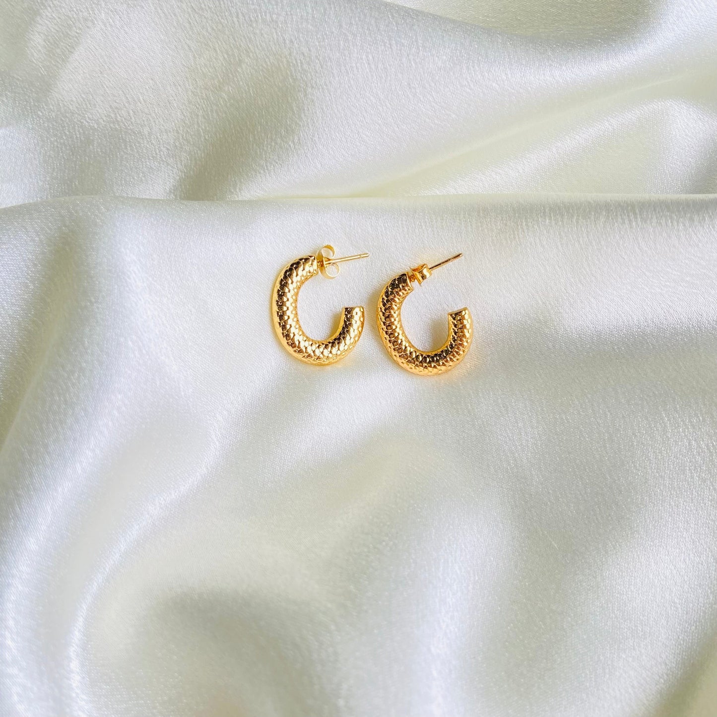 Mini Bold Hoops (Stainless Steel)