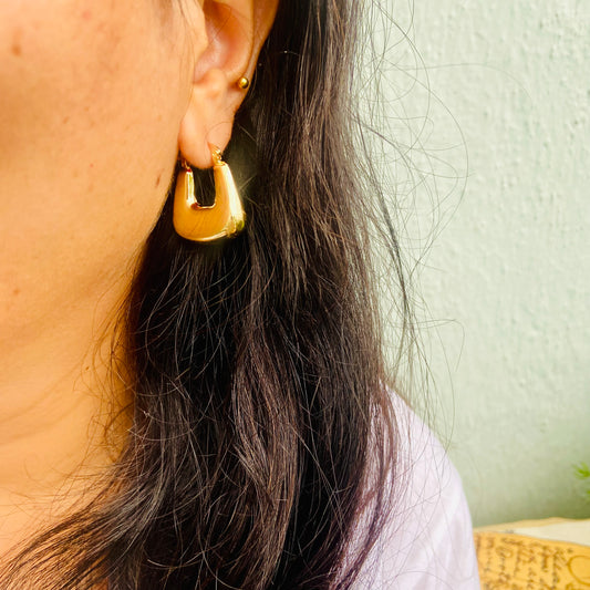 Kyla Hoops (Stainless Steel)