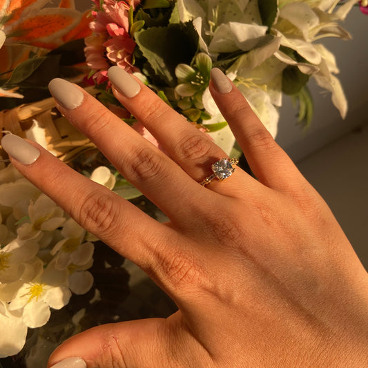 Classic Solitaire Ring - For Women