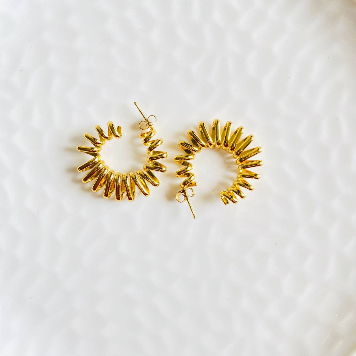 Spiral Earring (Stainless Steel)