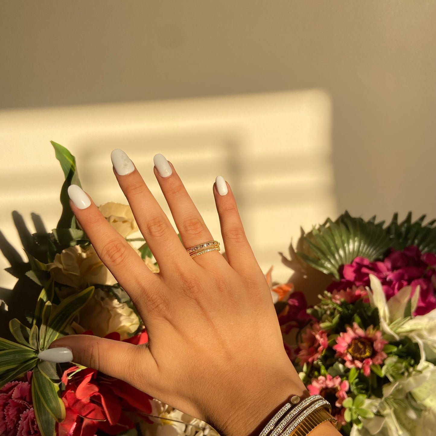 Elaya Studded Ring - For Women