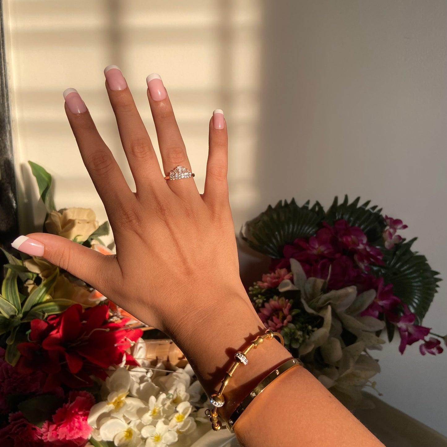 Crown Studded Ring - For Women