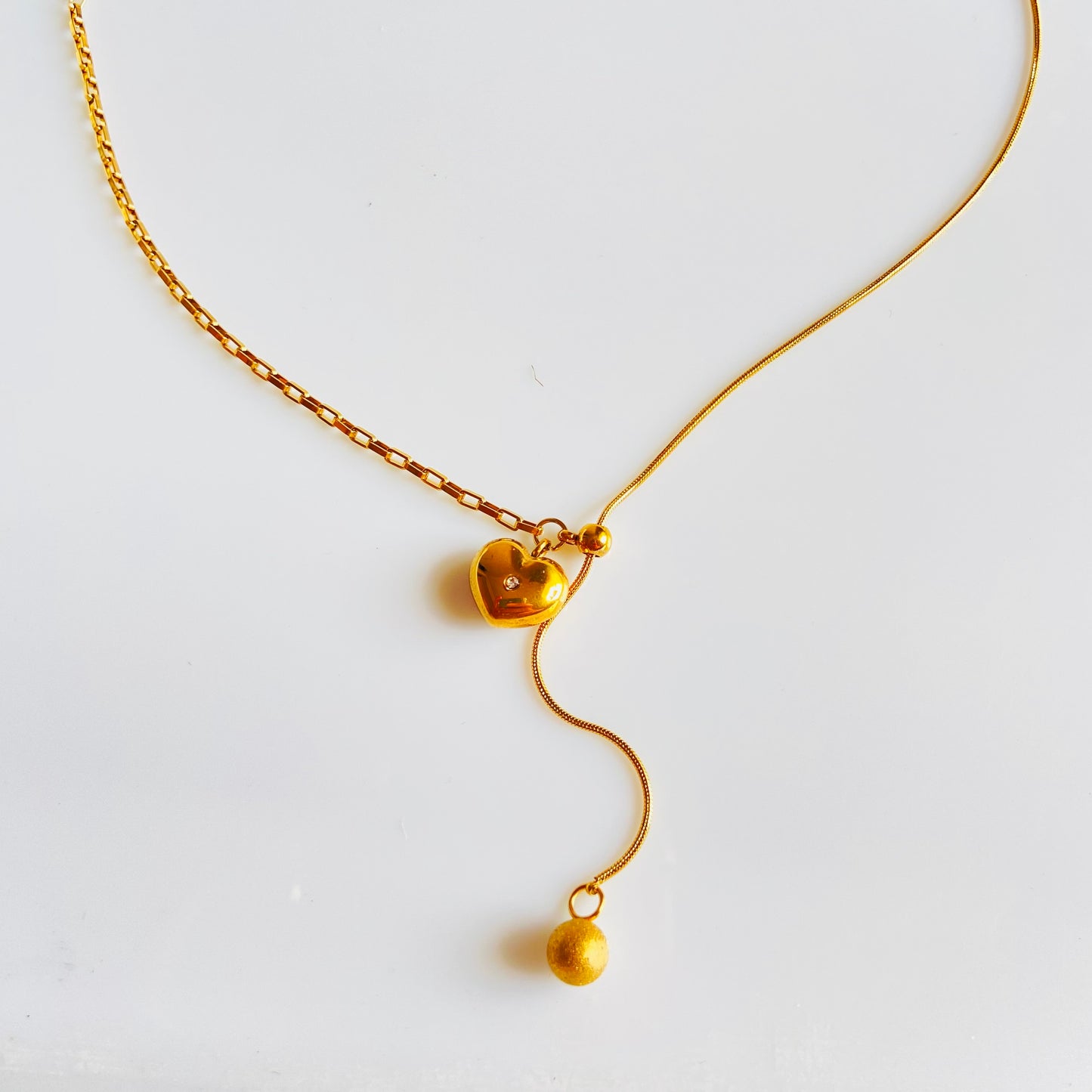 Gigi Mini Heart Necklace - For Women