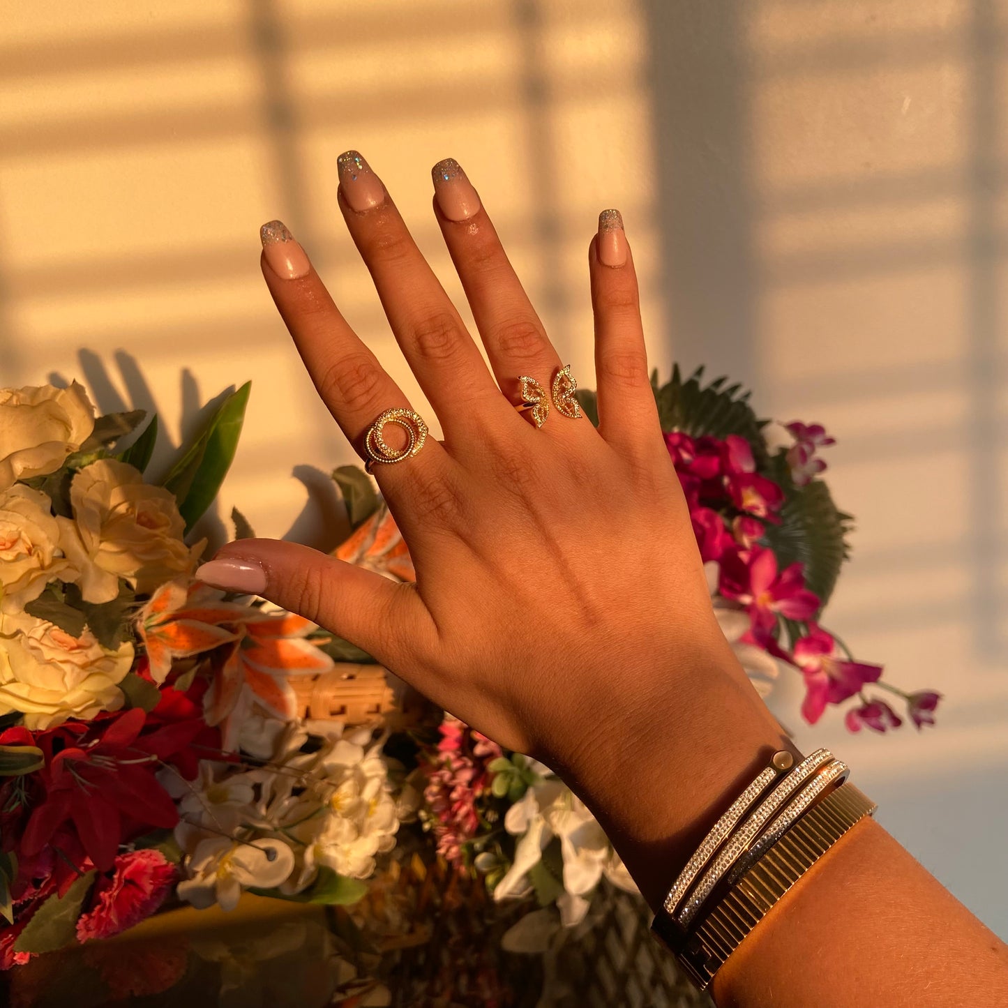 Amora Rings (Pack of 2) - For Women
