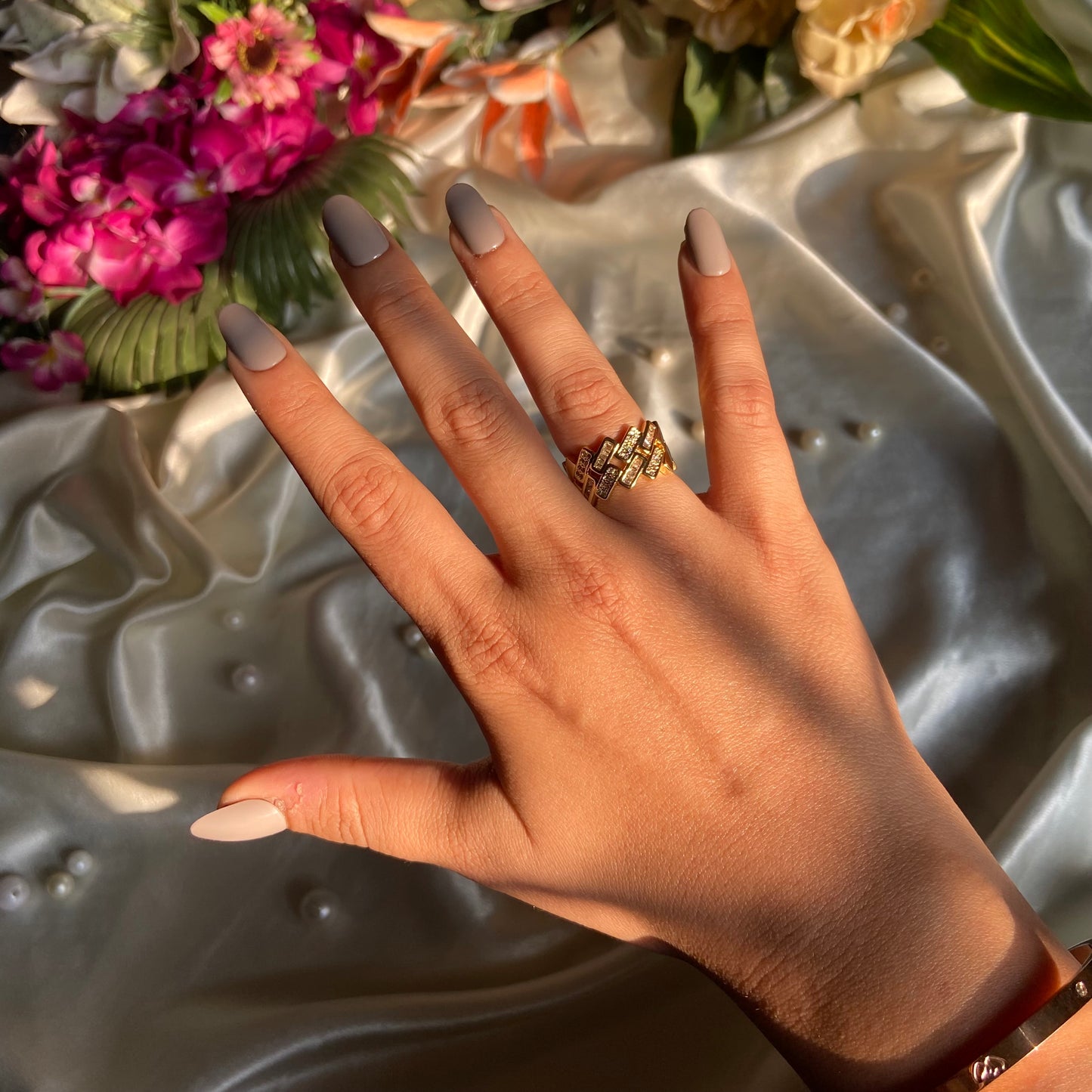 Skye Studded Ring - For Women