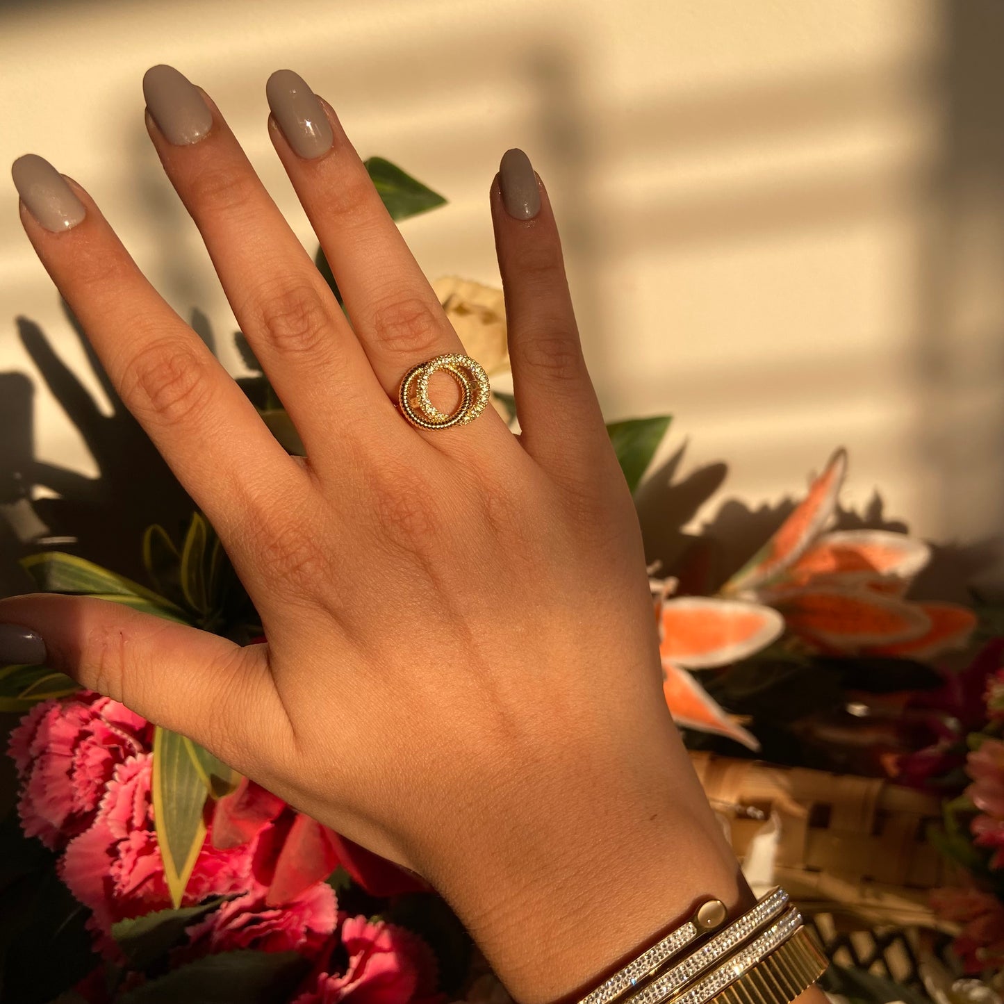 Gianna Studded Ring - For Women