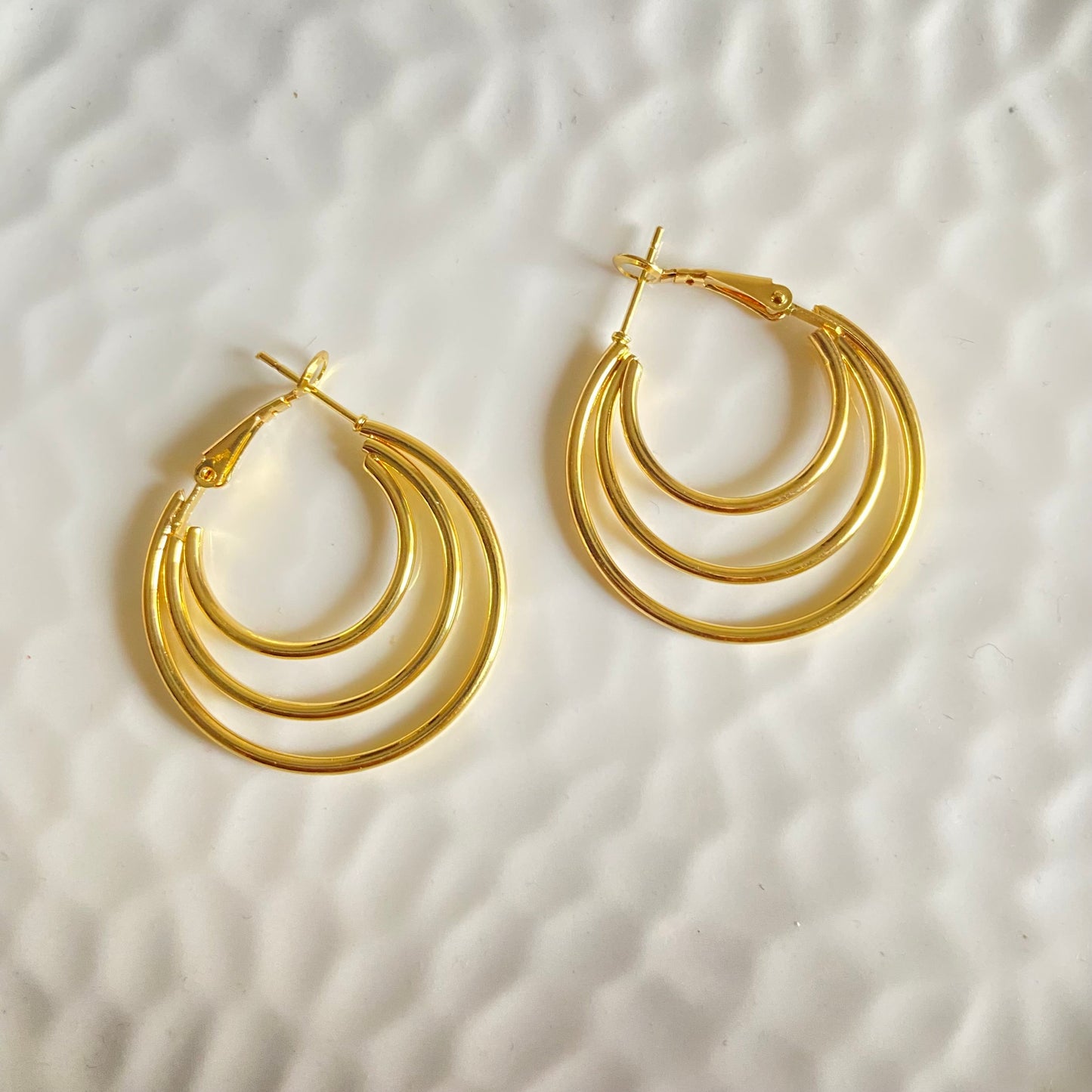 Triple Layer Hoops