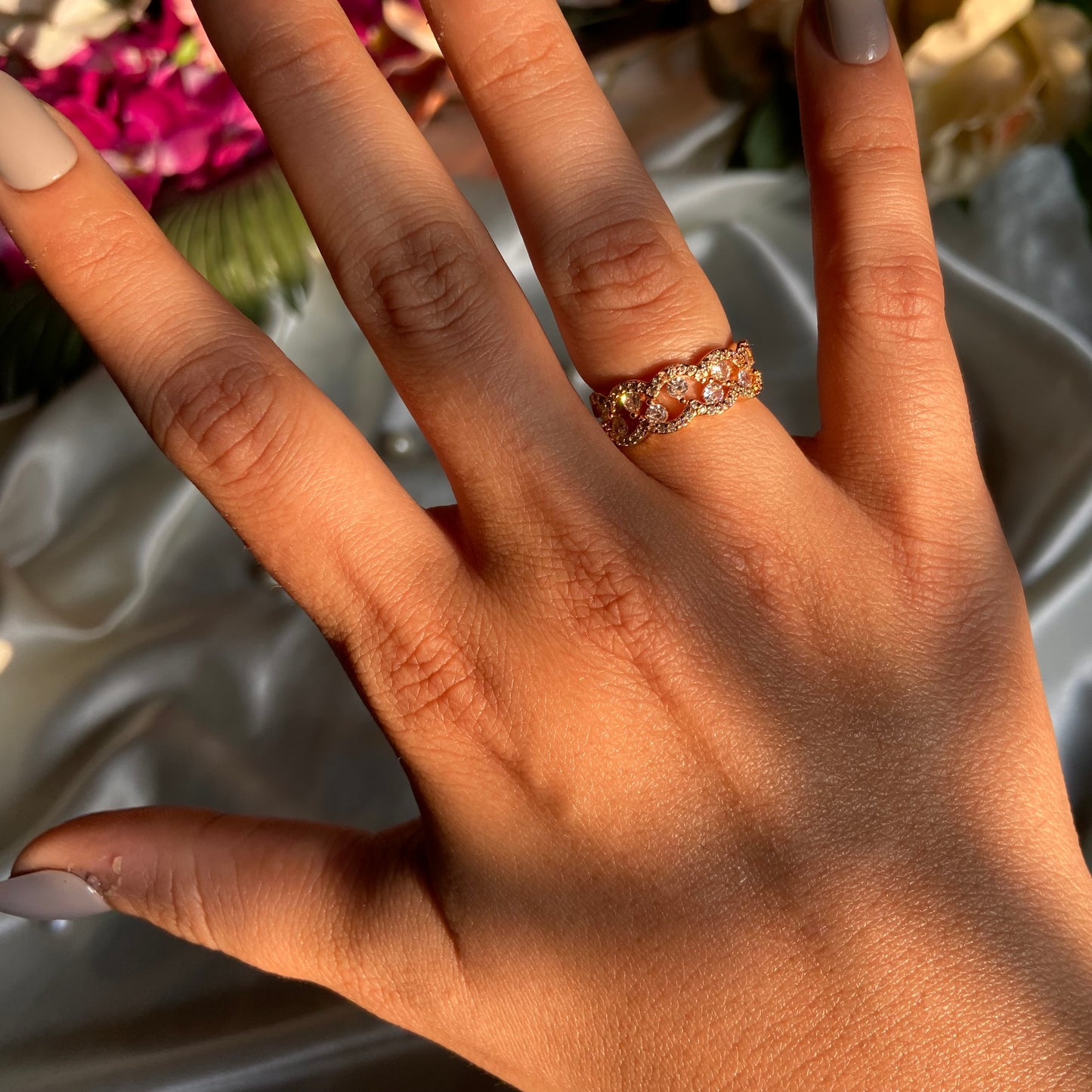 Eris Studded Ring - For Women