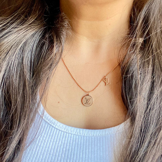 L/V Necklace - For Women