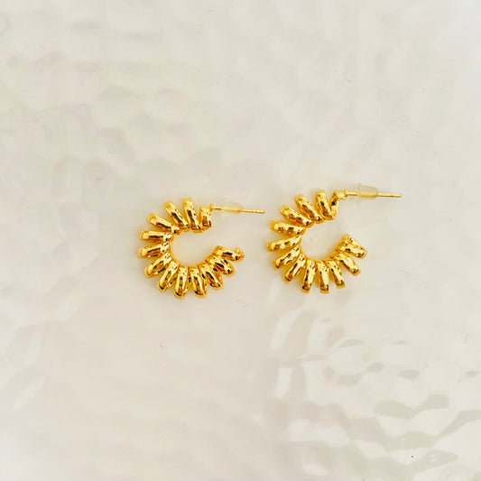 Spiral Hoops (Stainless Steel)