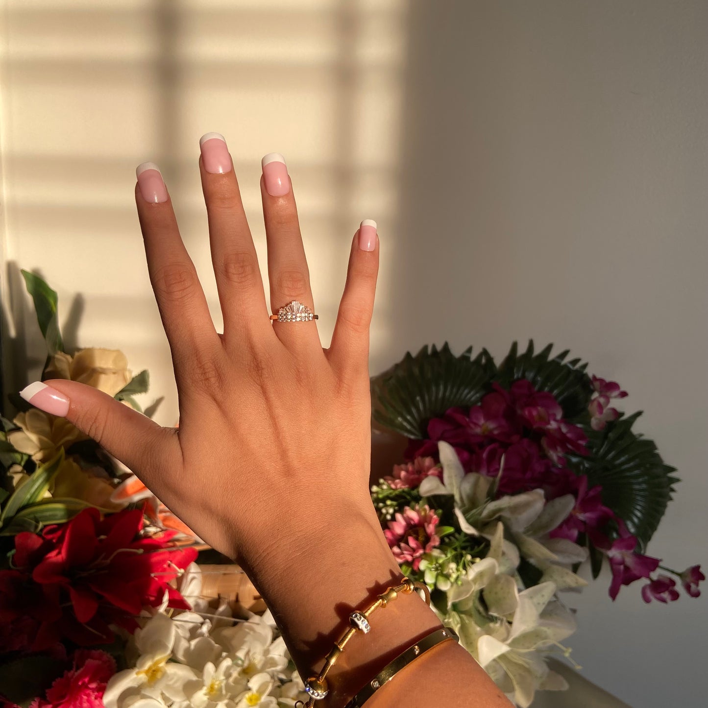 Crown Studded Ring - For Women