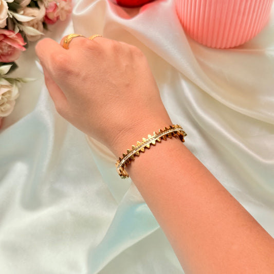 Honey Studded Bracelet - For Women
