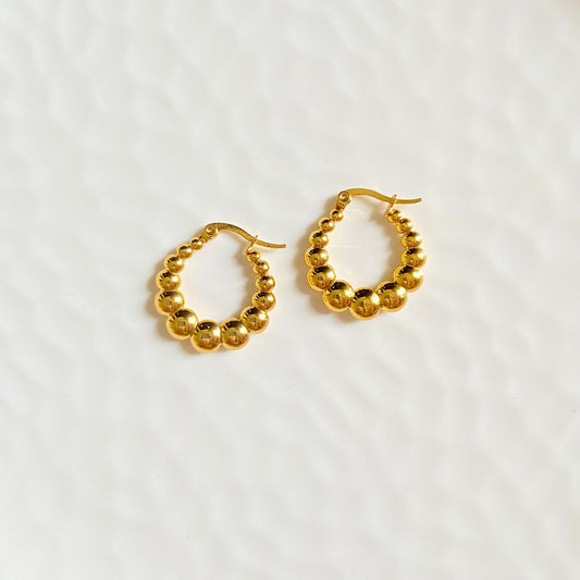 Croissant Hoops (Stainless Steel)