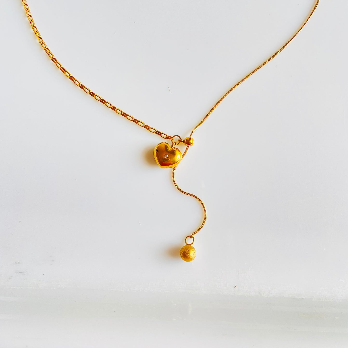 Gigi Mini Heart Necklace - For Women