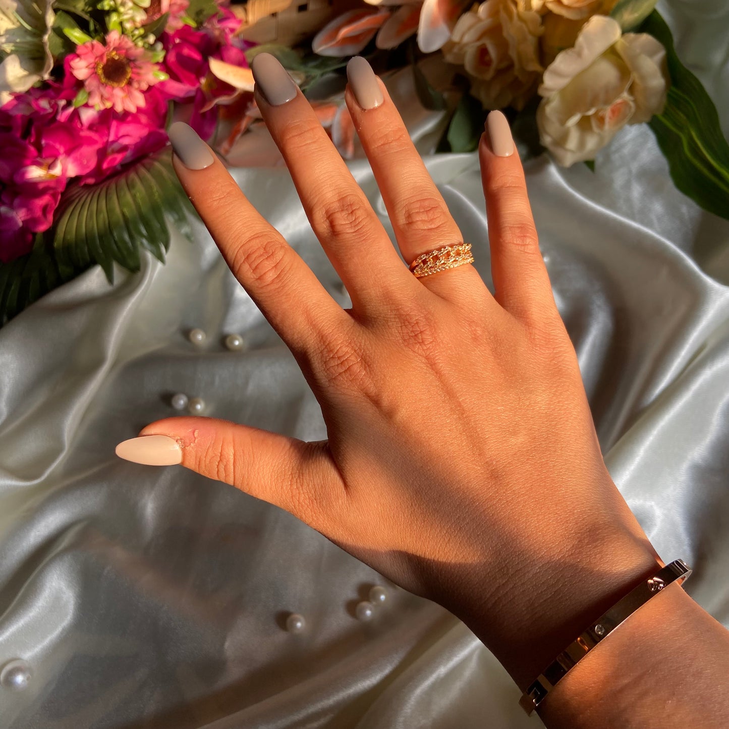 Aria Studded Ring - For Women