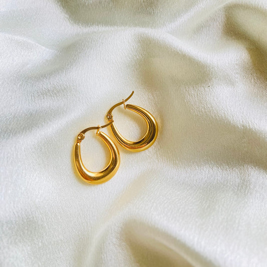 Classic Hoops (Stainless Steel)