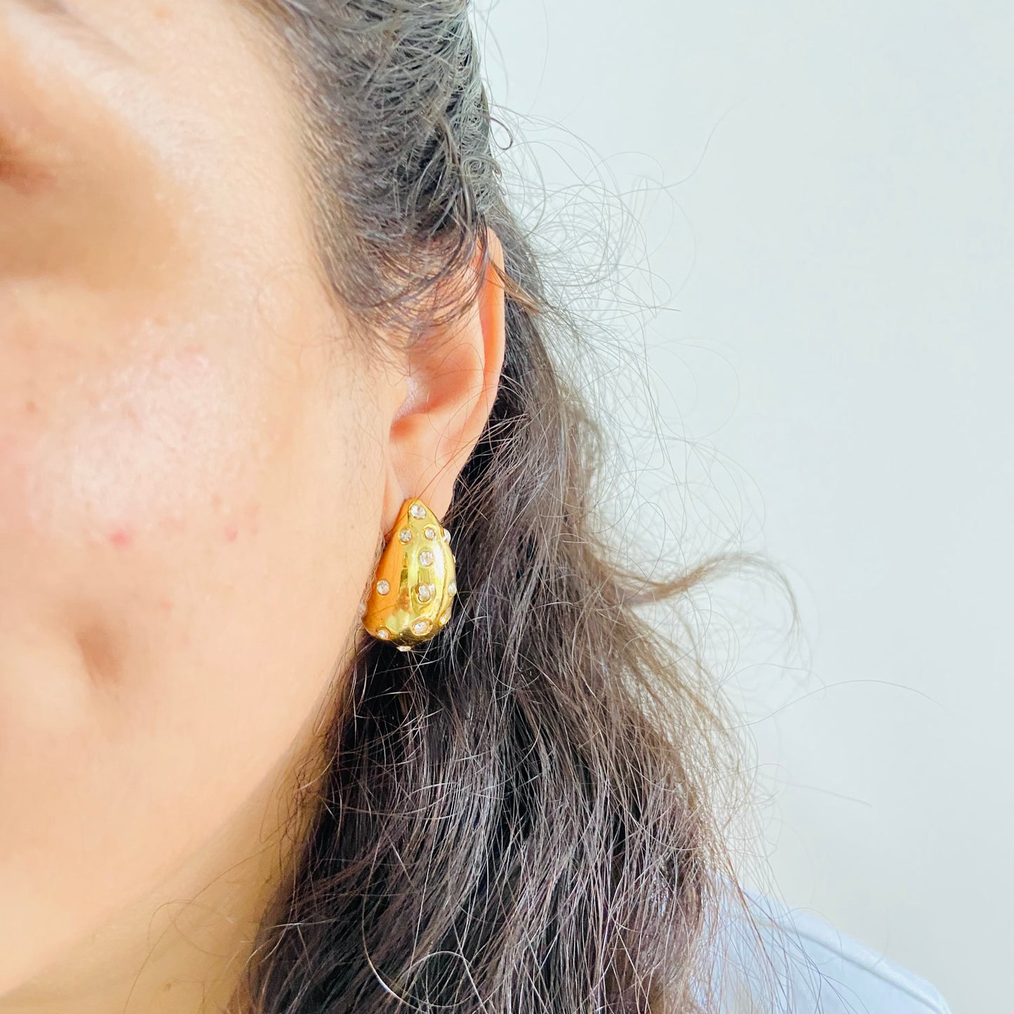 Pearl Drip Earring (Stainless Steel)