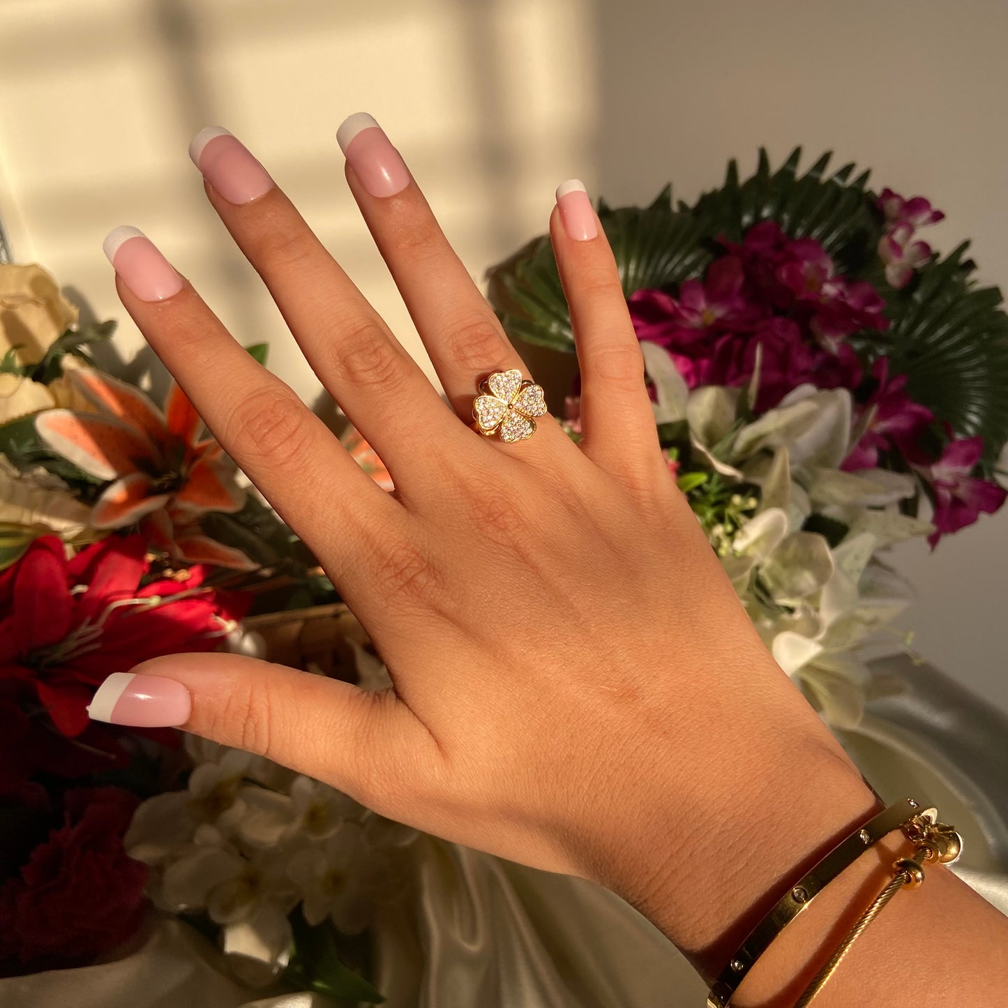 Flora Rotating Ring - For Women
