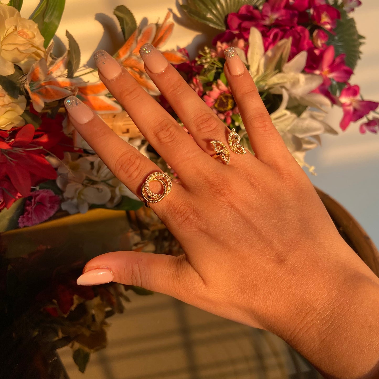Amora Rings (Pack of 2) - For Women