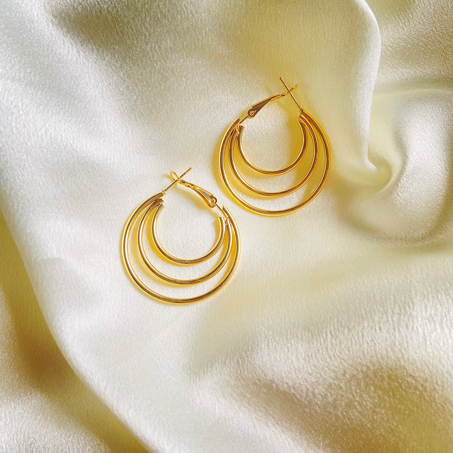 Triple Layer Hoops