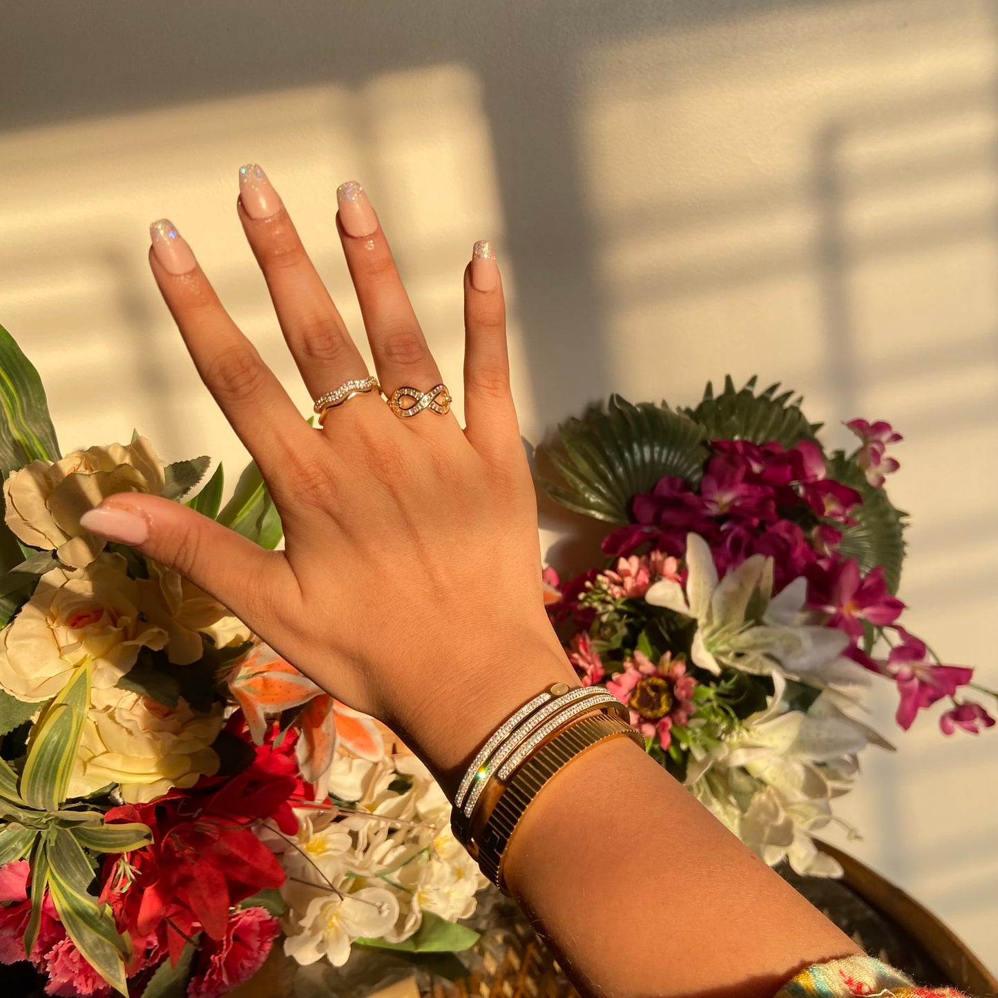 Daizy Rings (Pack of 2) - For Women