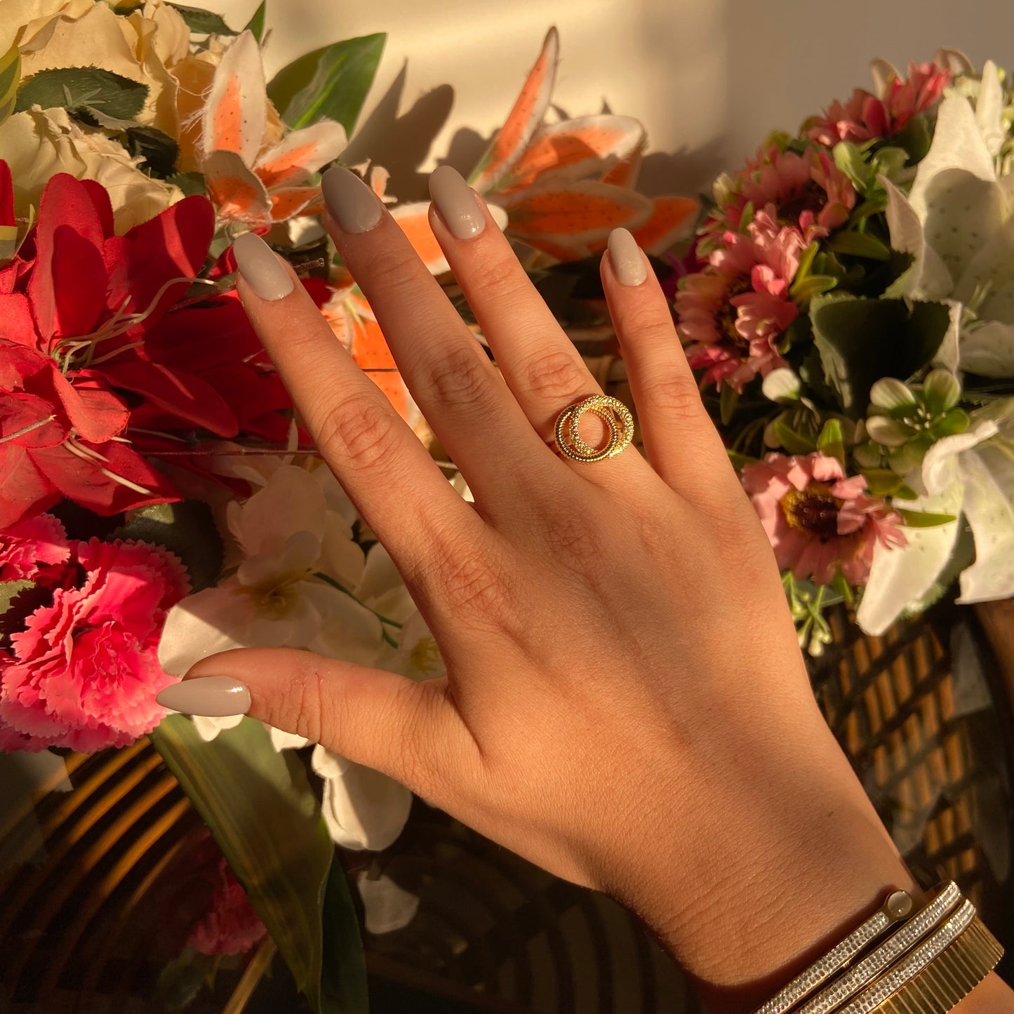 Gianna Studded Ring - For Women