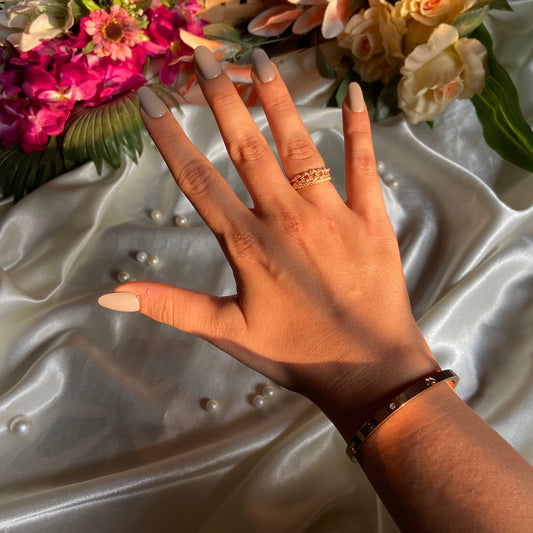 Aria Studded Ring - For Women