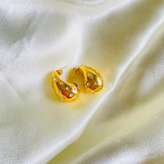 Pearl Drip Earring (Stainless Steel)