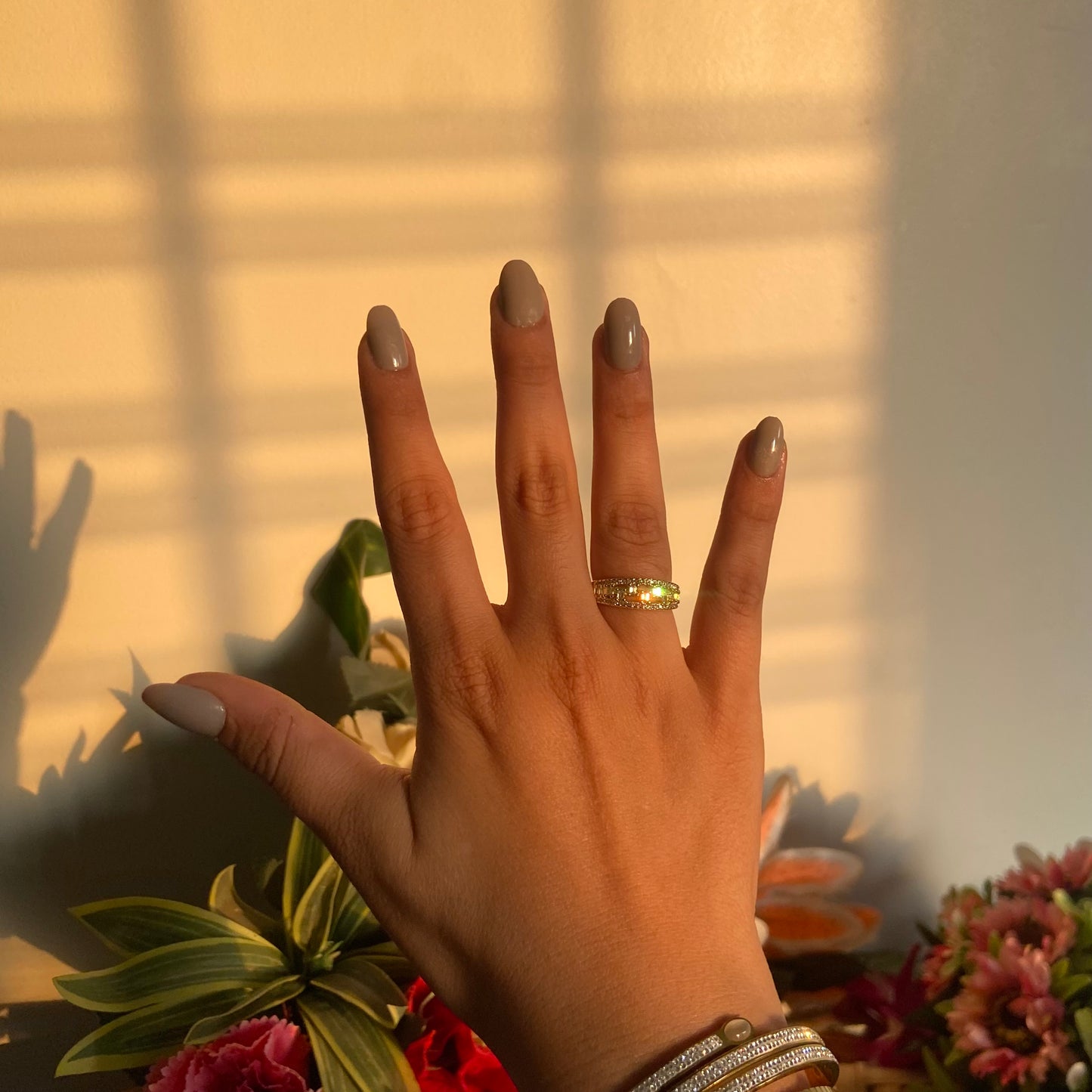 Dove Studded Ring - For Women