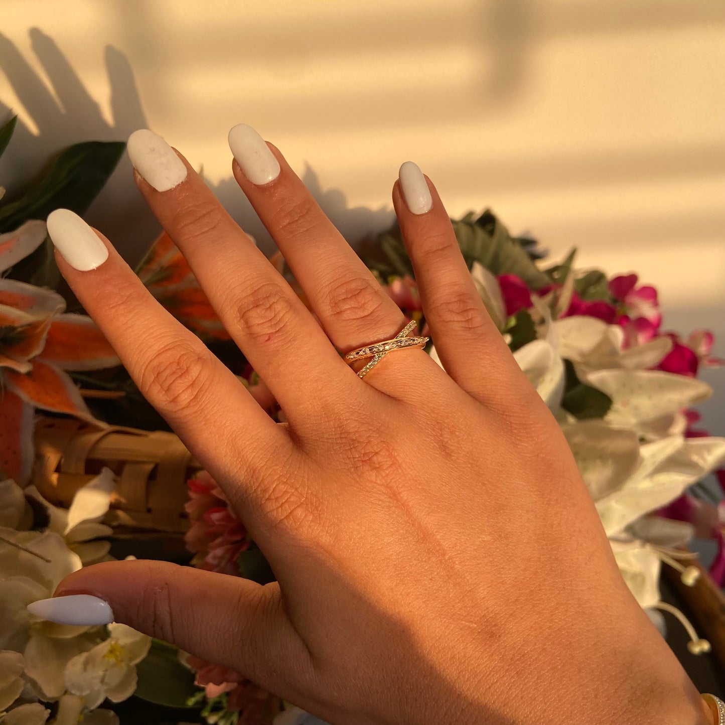 Twisted Diamond Ring - For Women