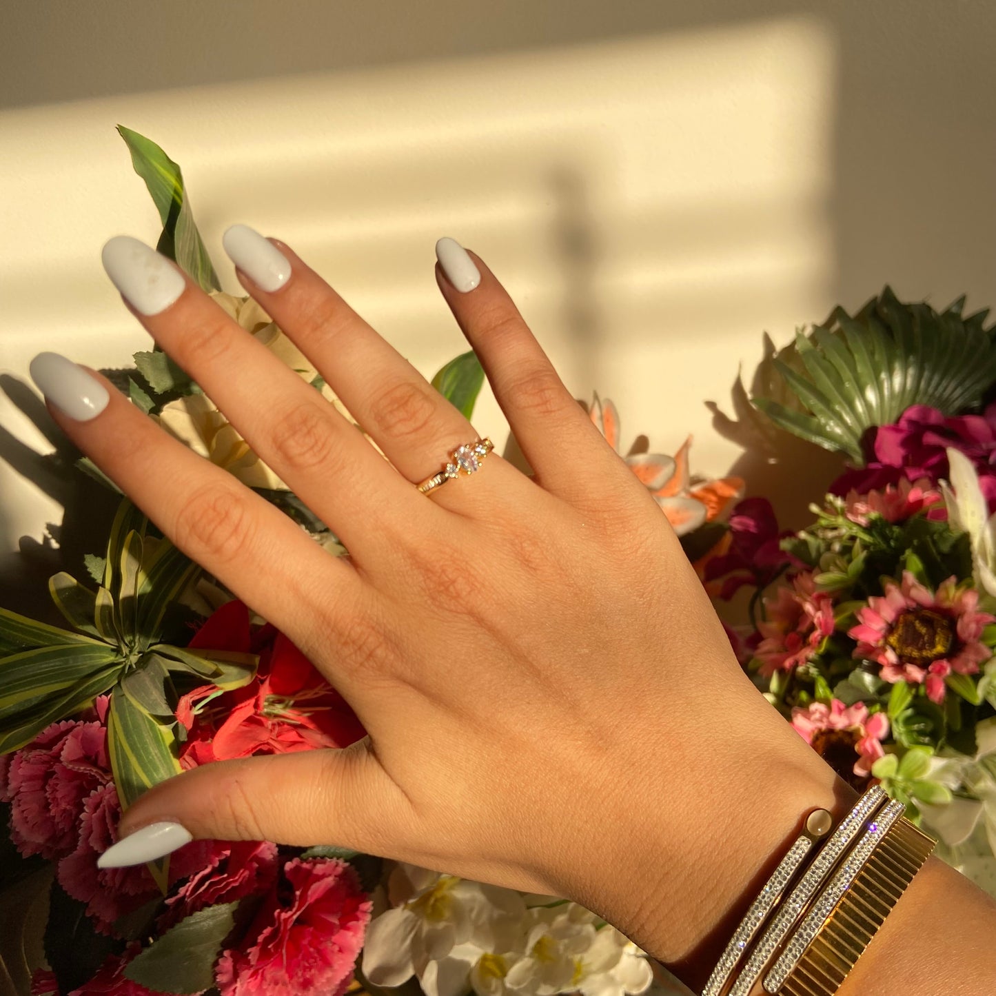Stella Studded Ring - For Women