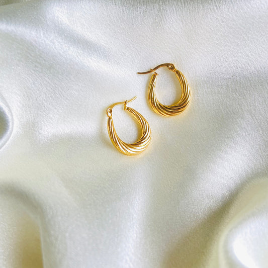 Dora Hoops (Stainless Steel)