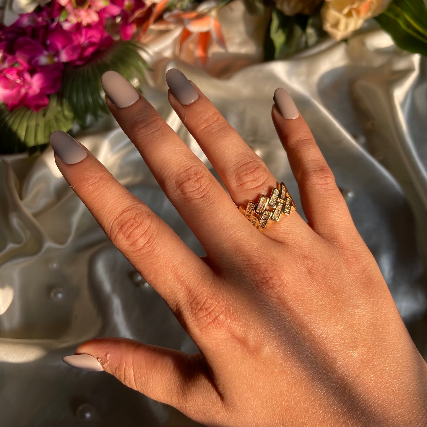 Skye Studded Ring - For Women