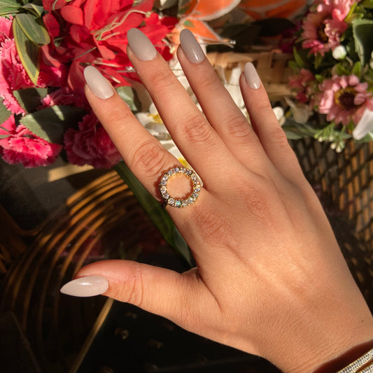 Venus Studded Ring - For Women