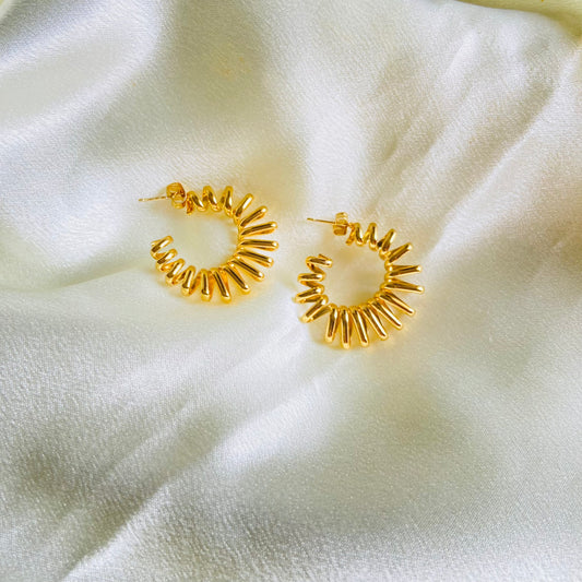 Spiral Earring (Stainless Steel)