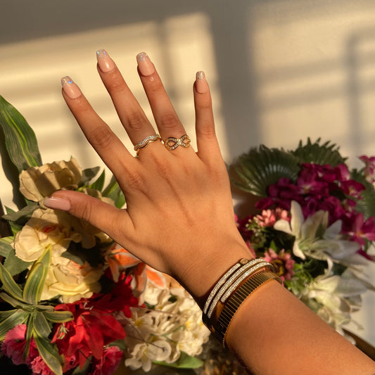 Daizy Rings (Pack of 2) - For Women