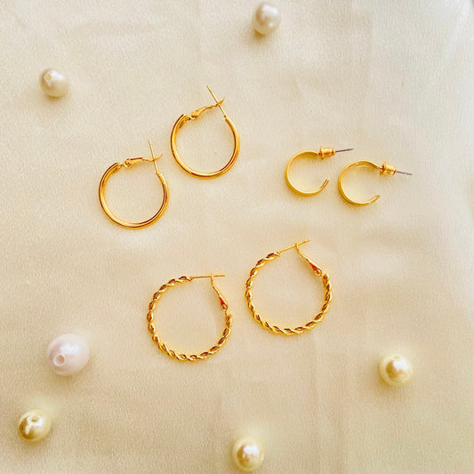 Lola Hoops (Stainless Steel)