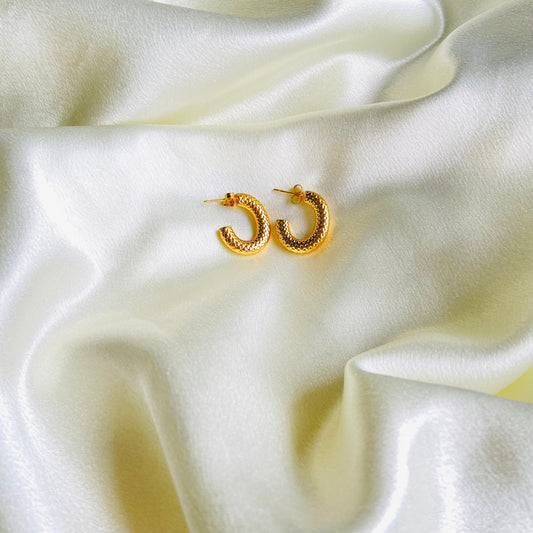 Mini Bold Hoops (Stainless Steel)